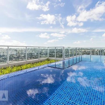 Estilo, Conforto E Vista Panoramica Ideal Para Trabalho Ou Lazer São Paulo Exterior foto