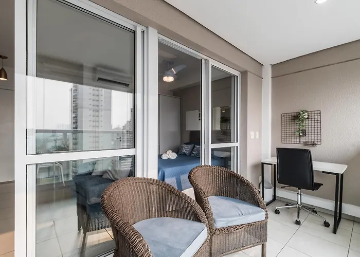 Estilo, Conforto E Vista Panoramica Ideal Para Trabalho Ou Lazer